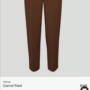 Carrot pants from aritzia